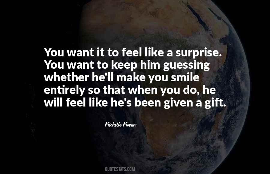 Quotes About A Surprise Gift #417403