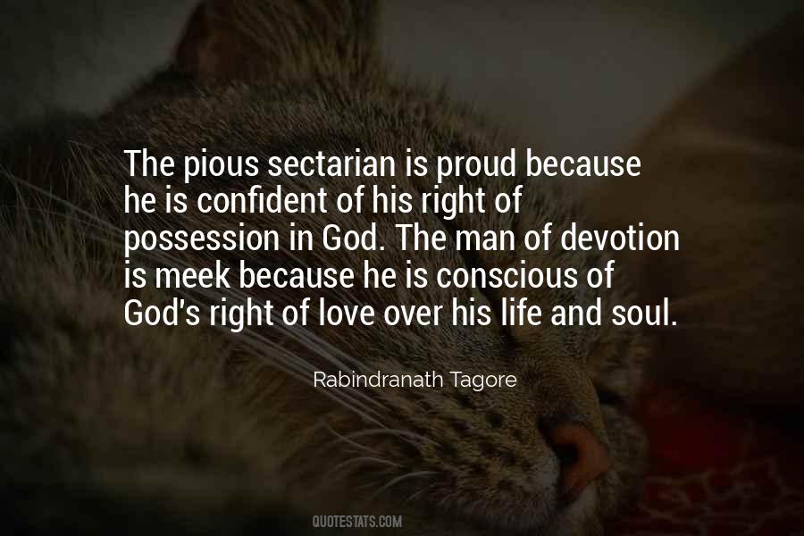 Pious Man Quotes #1254673