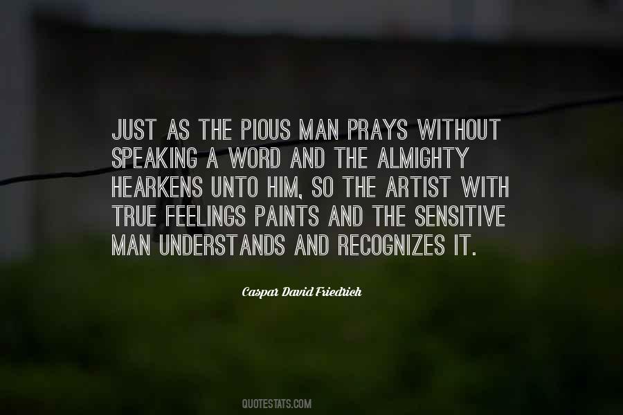 Pious Man Quotes #1371683