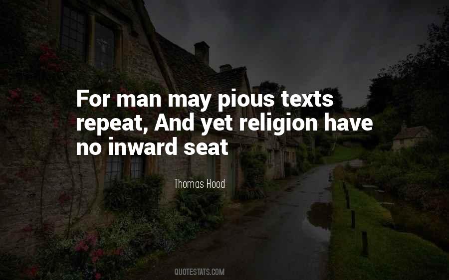 Pious Man Quotes #1582579