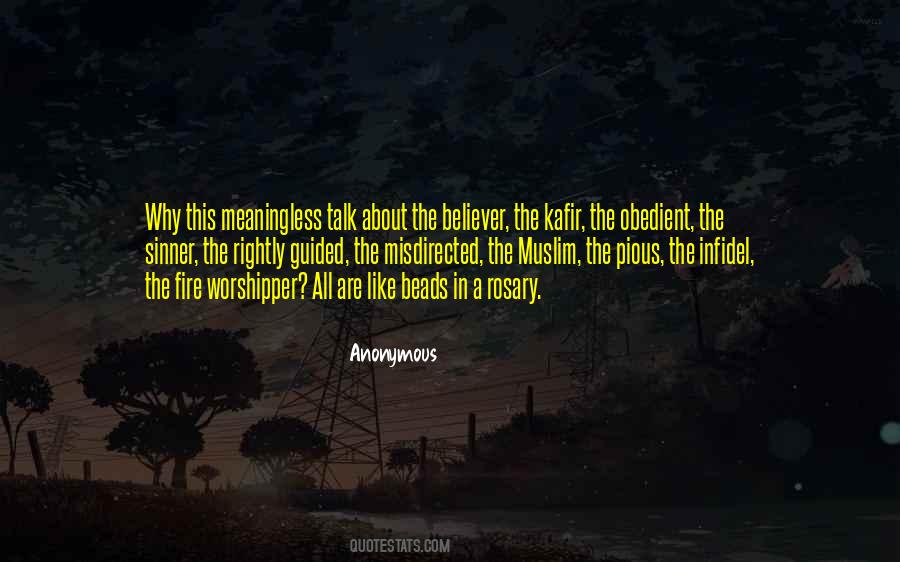 Pious Muslim Quotes #1578834