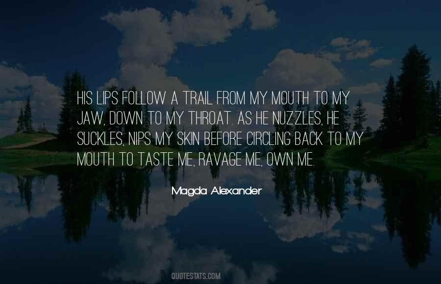 Quotes About A Trail #112309