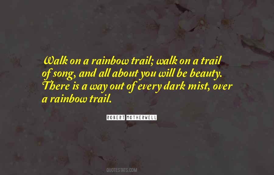 Quotes About A Trail #1165250