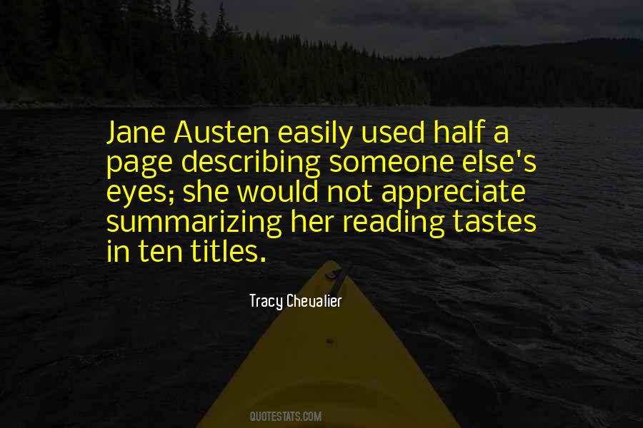 Quotes About Jane Austen #1374572