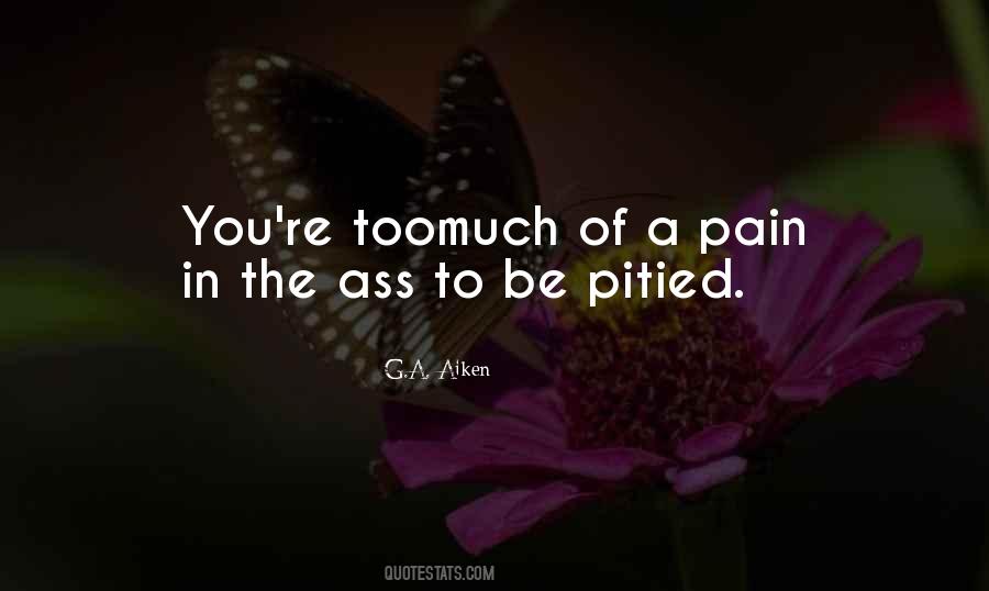 Pitied Quotes #1149669