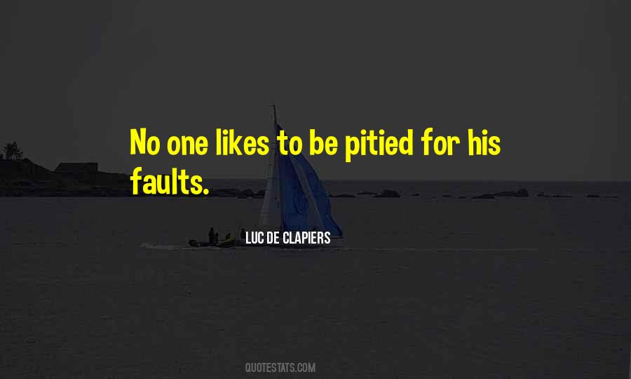 Pitied Quotes #893016