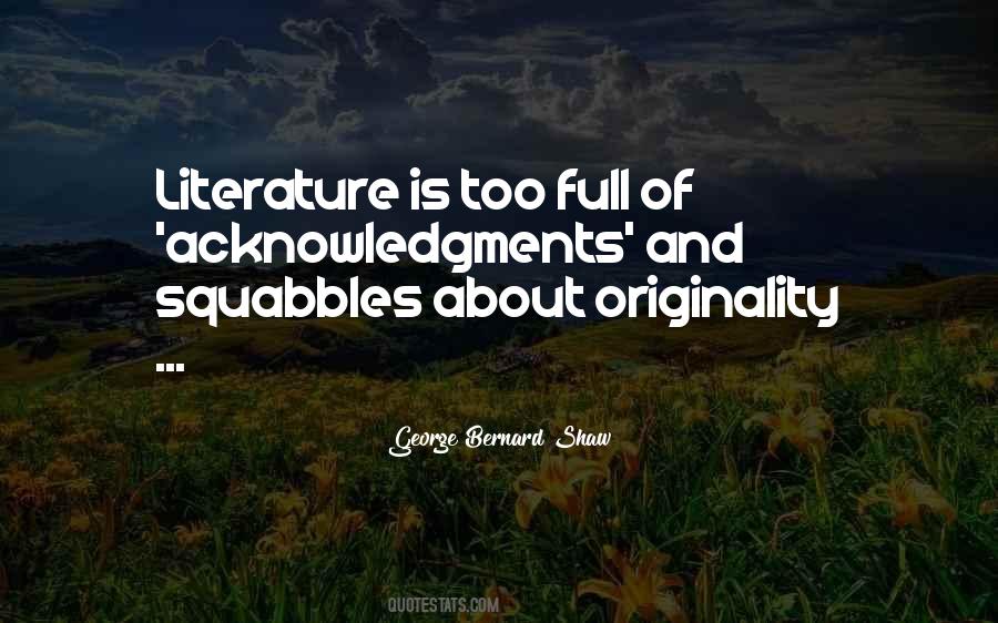 Quotes About Acknowledgments #1660130