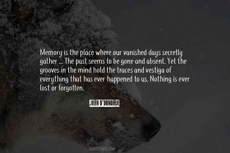 Place And Memory Quotes #1593137