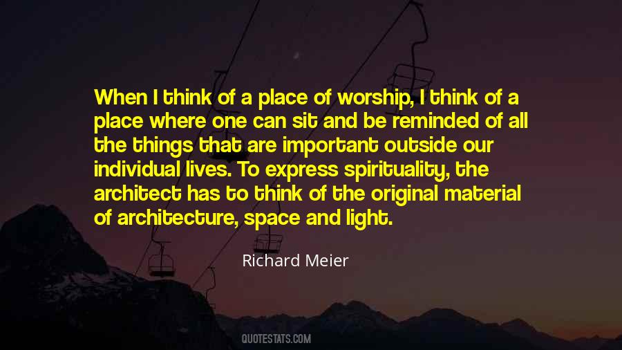 Place Of Worship Quotes #942028