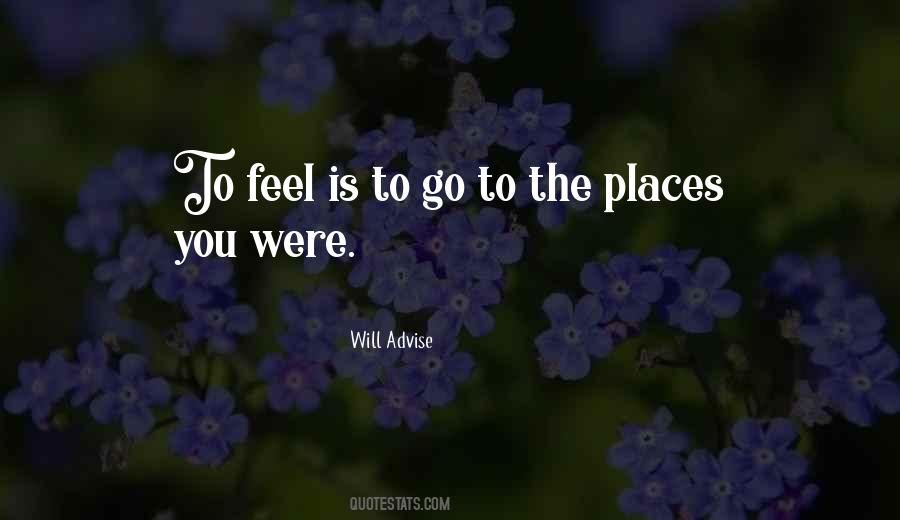 Places You Will Go Quotes #1092778