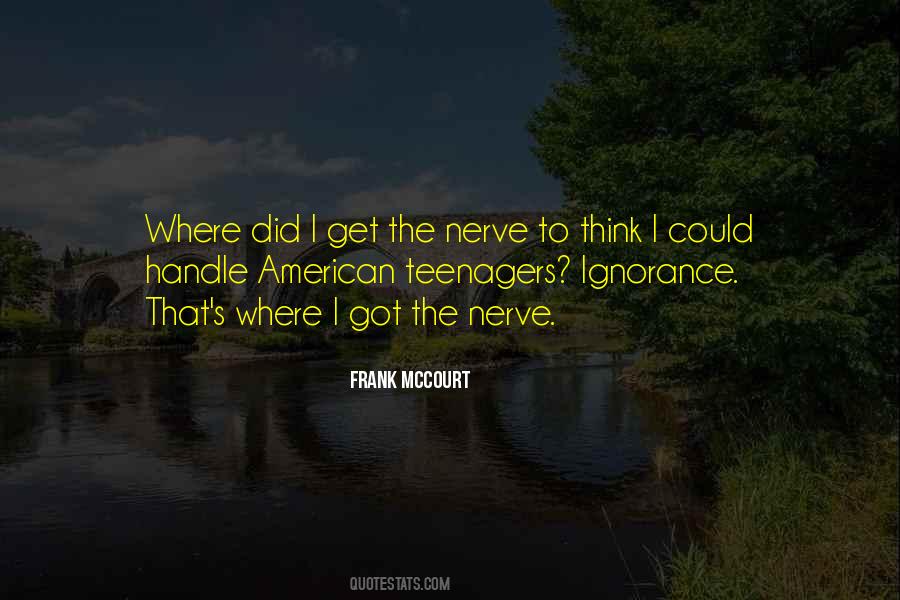 Quotes About Frank Mccourt #1536473