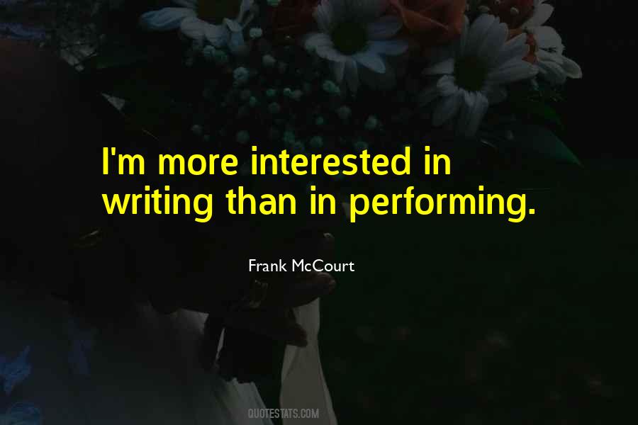 Quotes About Frank Mccourt #1692619