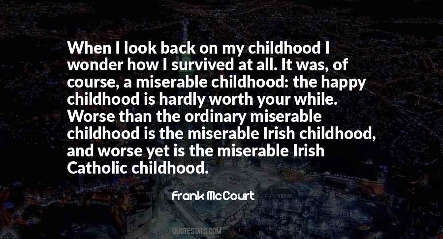 Quotes About Frank Mccourt #174182