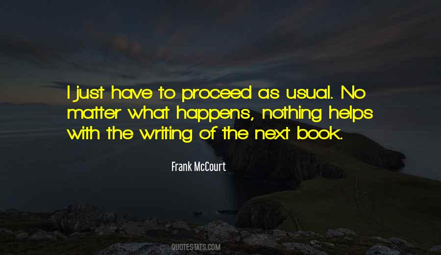 Quotes About Frank Mccourt #274629