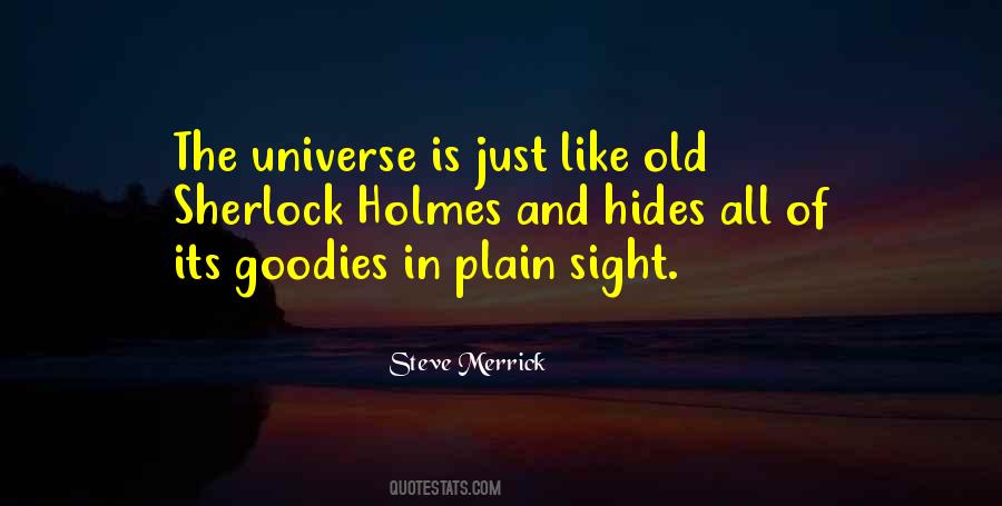 Plain Sight Quotes #526816