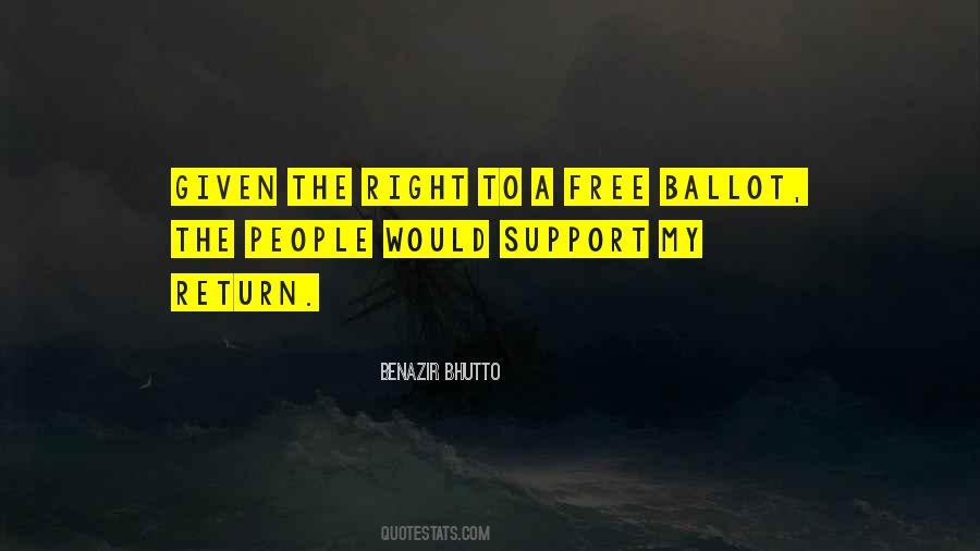 Quotes About Benazir Bhutto #1643688