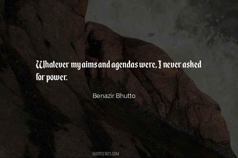 Quotes About Benazir Bhutto #1661949