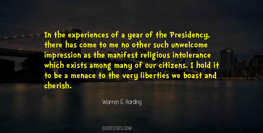 Quotes About Warren G Harding #1676263