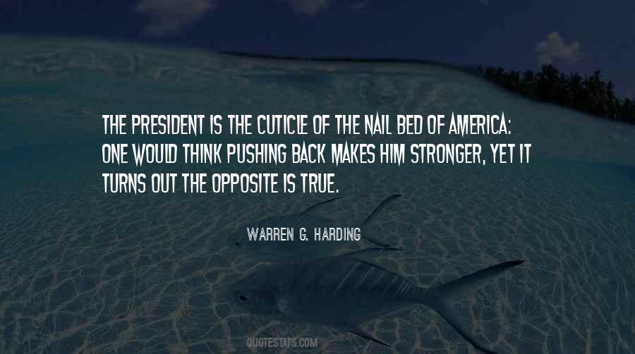 Quotes About Warren G Harding #588380