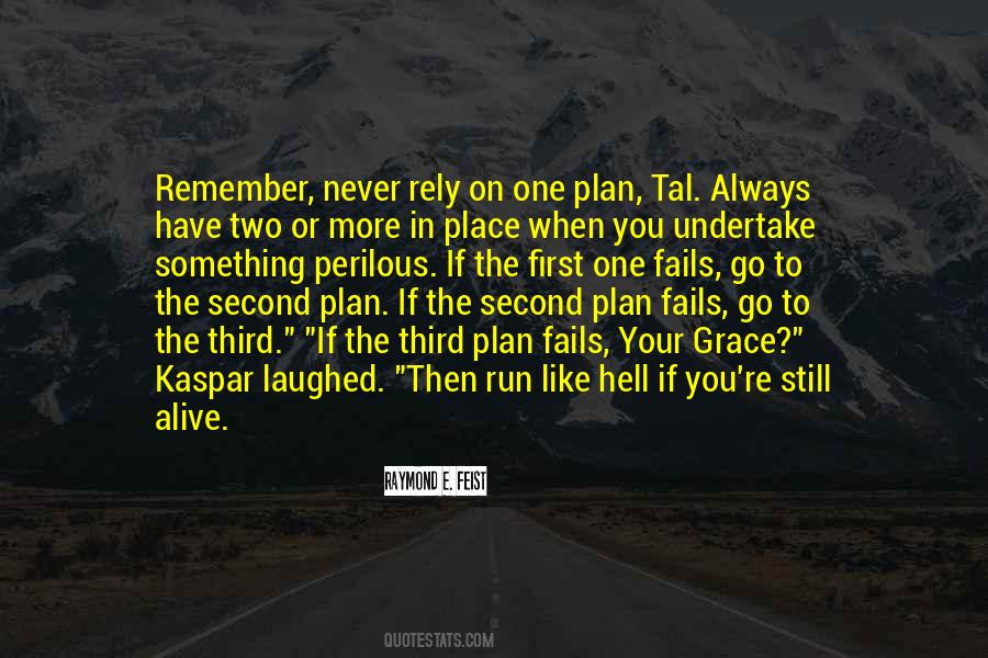 Plan Fails Quotes #669242