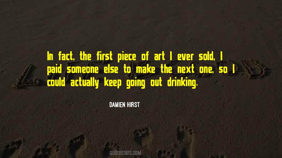 Quotes About Damien Hirst #438462