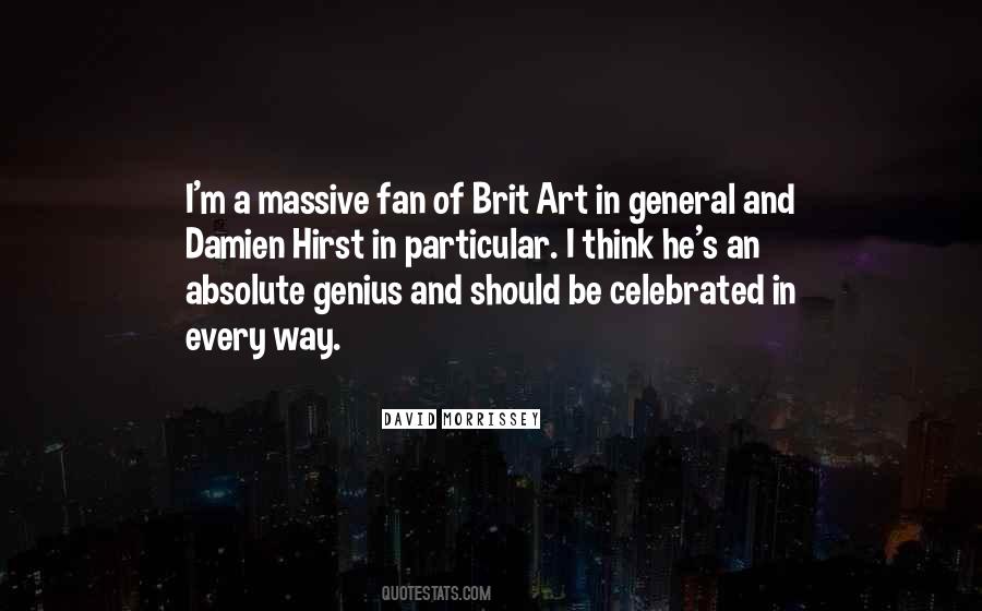 Quotes About Damien Hirst #445045