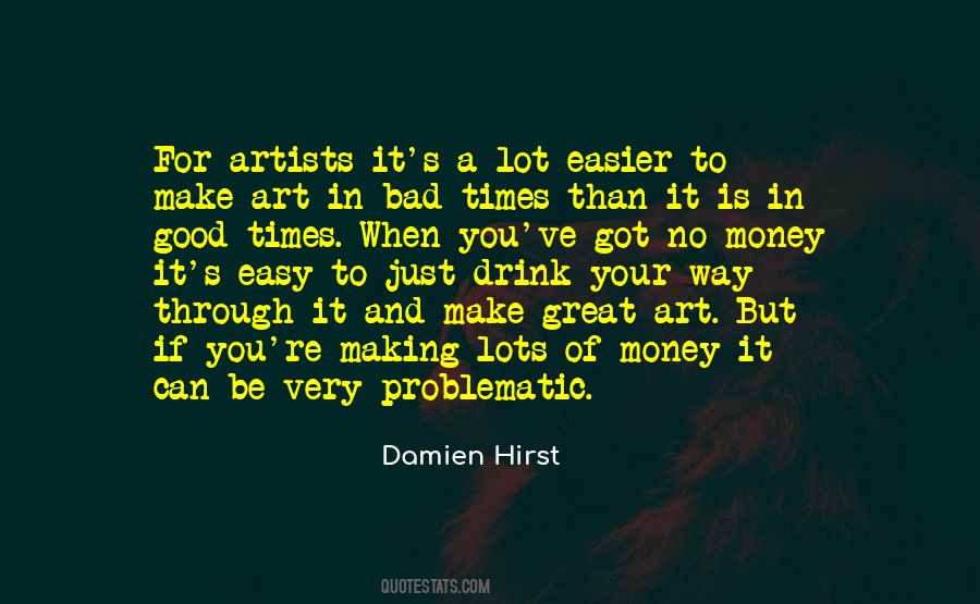 Quotes About Damien Hirst #446030