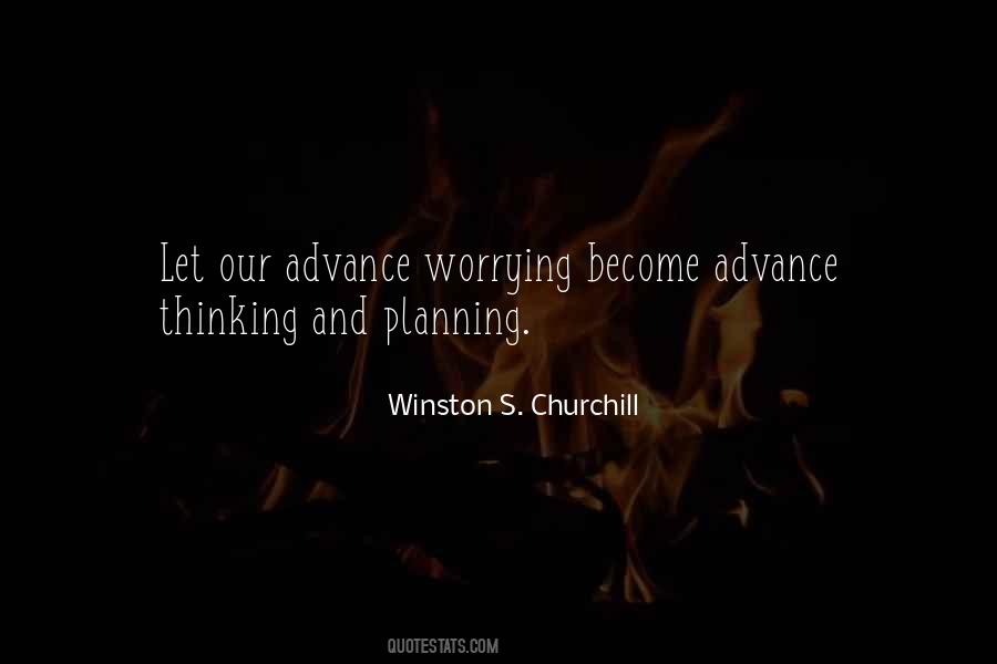 Planning In Advance Quotes #1056564
