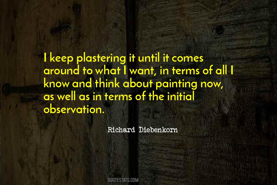 Plastering Quotes #790685