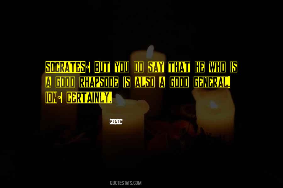 Plato Ion Quotes #1373877 Plato Ion Quotes #1373877