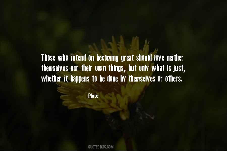 Plato Love Quotes #1220606