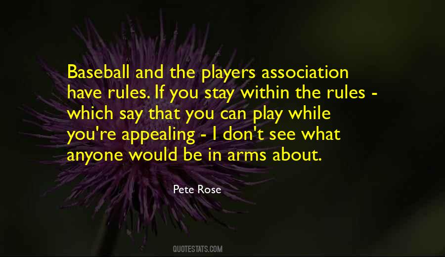 Play By My Rules Quotes #275144