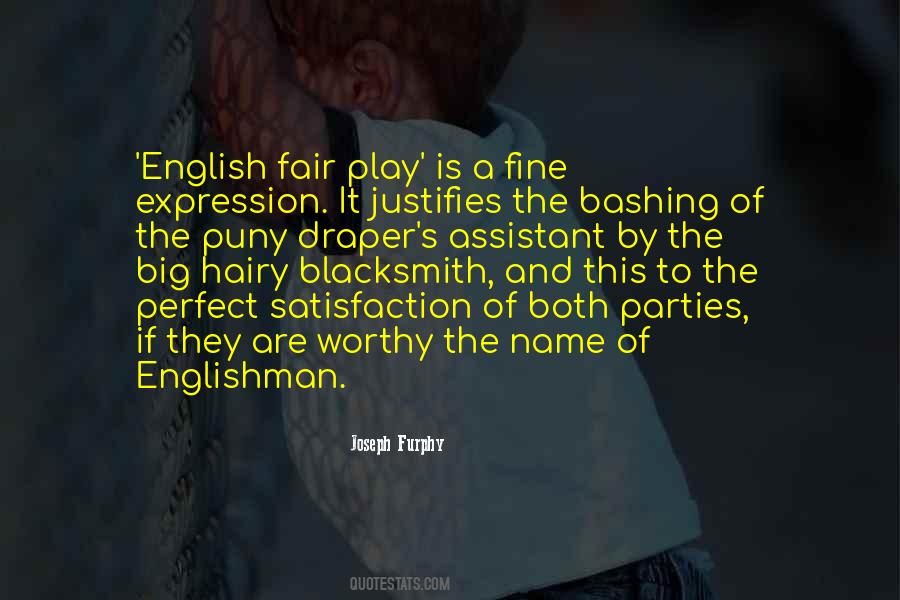 Play Fair Quotes #1003901