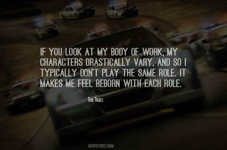 Play My Role Quotes #1033822