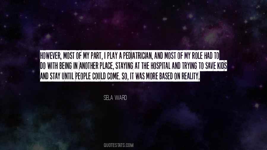 Play My Role Quotes #1040280