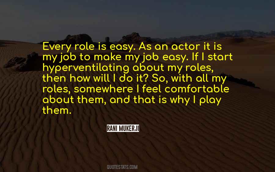 Play My Role Quotes #774249