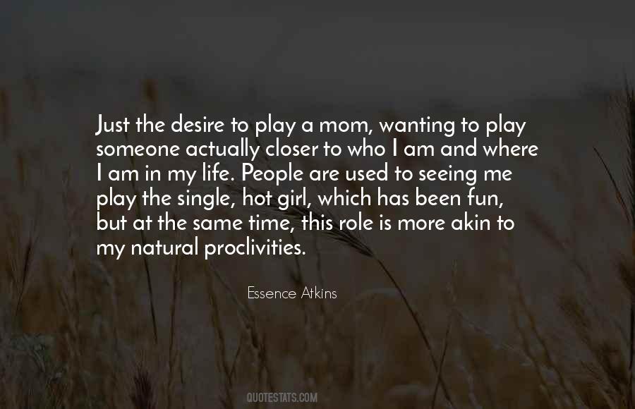 Play My Role Quotes #805386