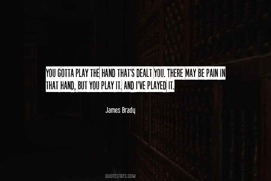 Play Through The Pain Quotes #1574299