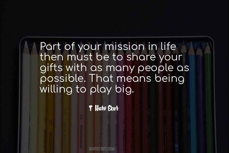 Play Your Part Quotes #208852