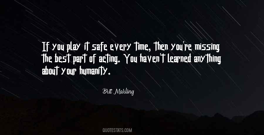 Play Your Part Quotes #285056