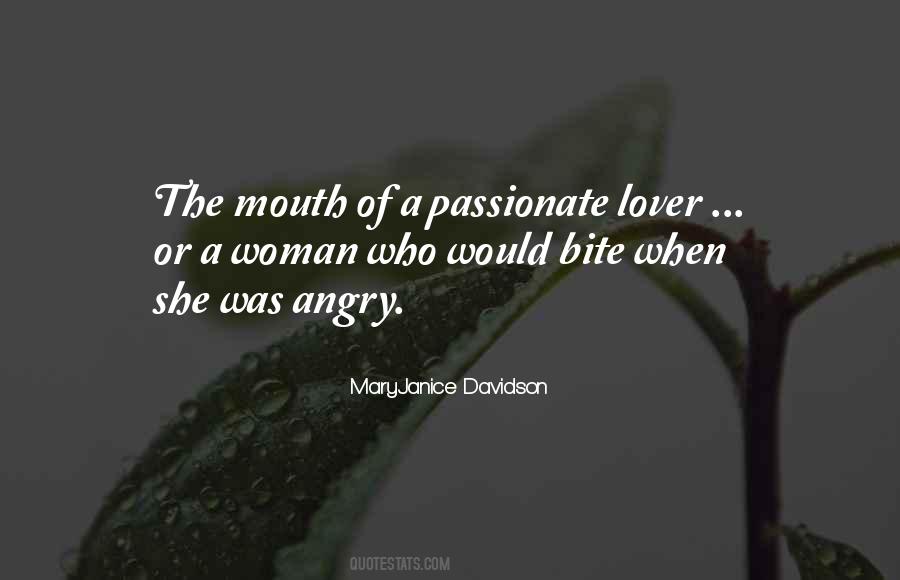Quotes About Angry Woman #96333