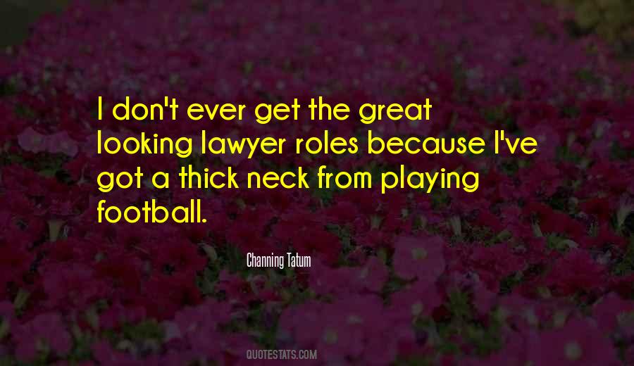 Playing Football Quotes #575000