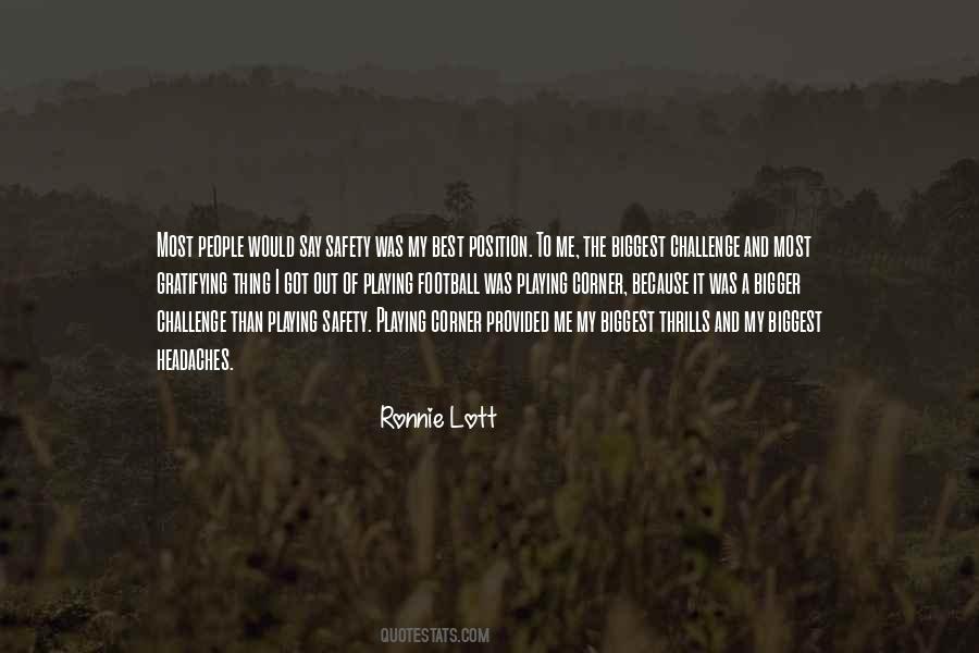 Playing Football Quotes #815707
