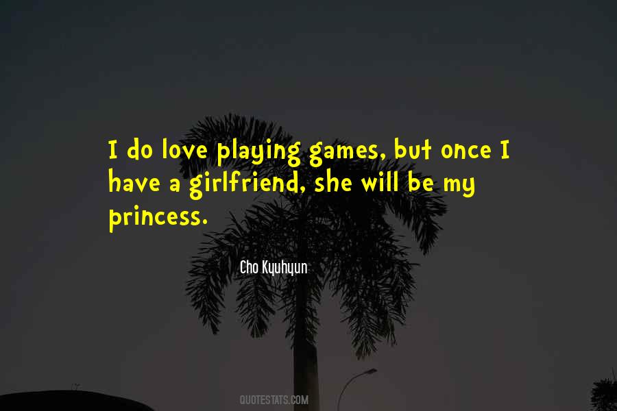 Playing Games With Love Quotes #735887