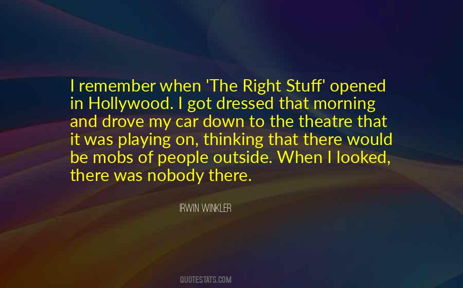 Playing The Right Way Quotes #271784