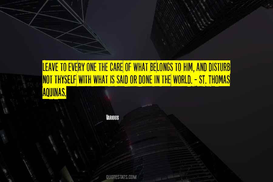 Quotes About St Thomas Aquinas #1010758