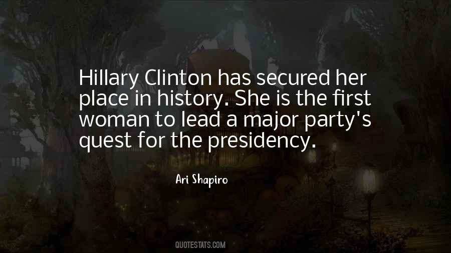 Quotes About Hillary Clinton #1017995