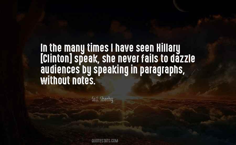 Quotes About Hillary Clinton #1325203