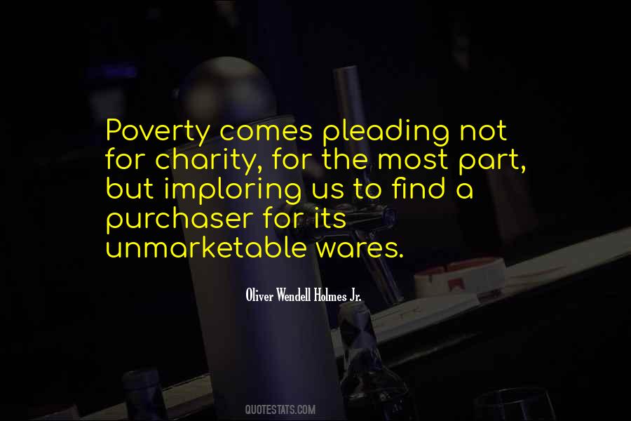 Pleading Poverty Quotes #1390783