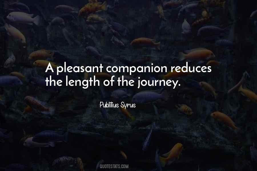 Pleasant Journey Quotes #1050184